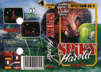 Spiky Harold ZX Spectrum US box art